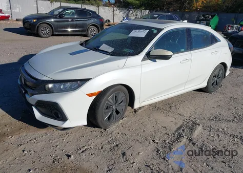 2019 Honda Civic Ex z USA, uszkodzony, nr VIN SHHFK7H68KU418928